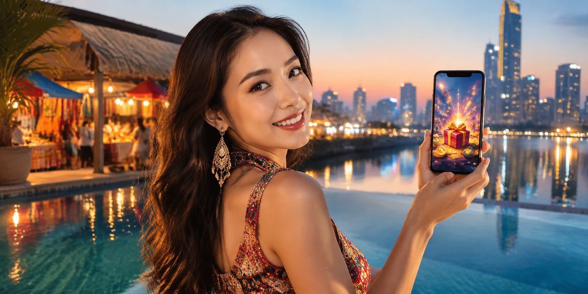Người chơi nhận giải xổ số trong một lễ hội tại Sa Pa